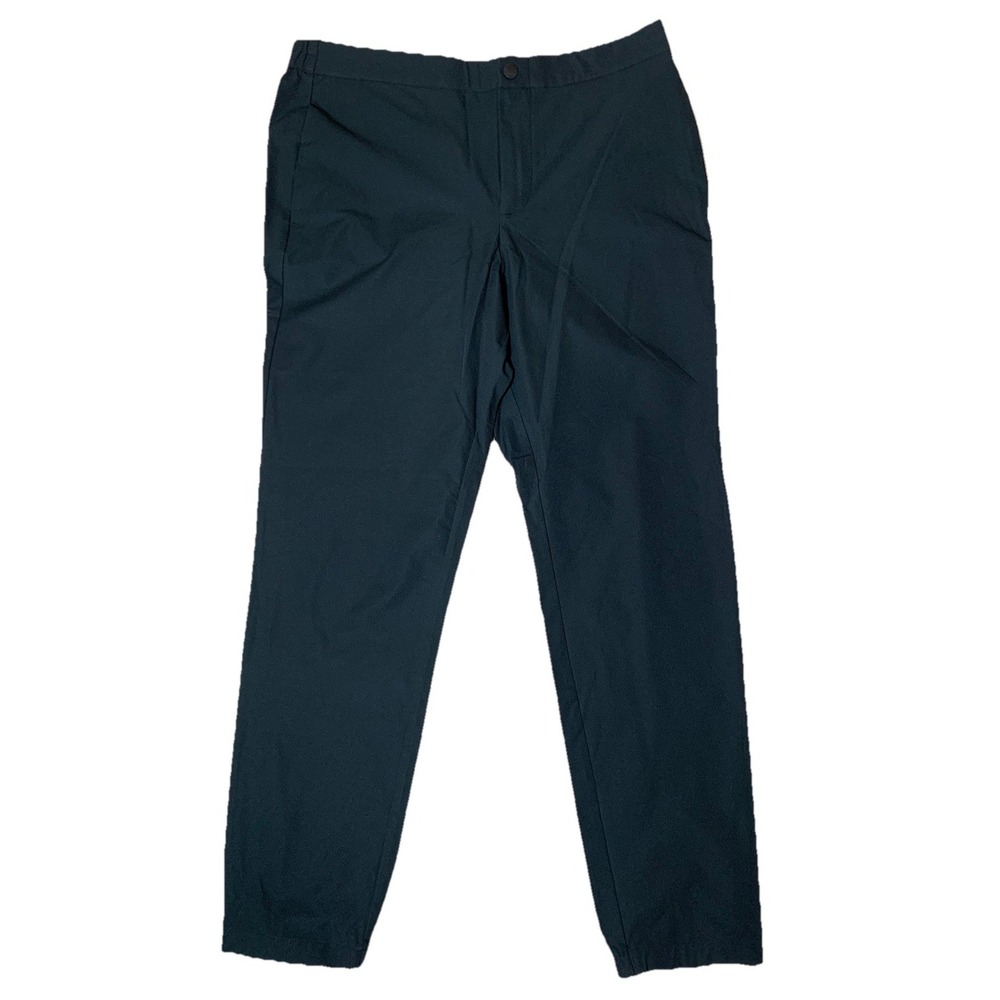 Banana Republic Motion Tech Hybrid Pants Mens 35x31 Black Lightweight Athleisure